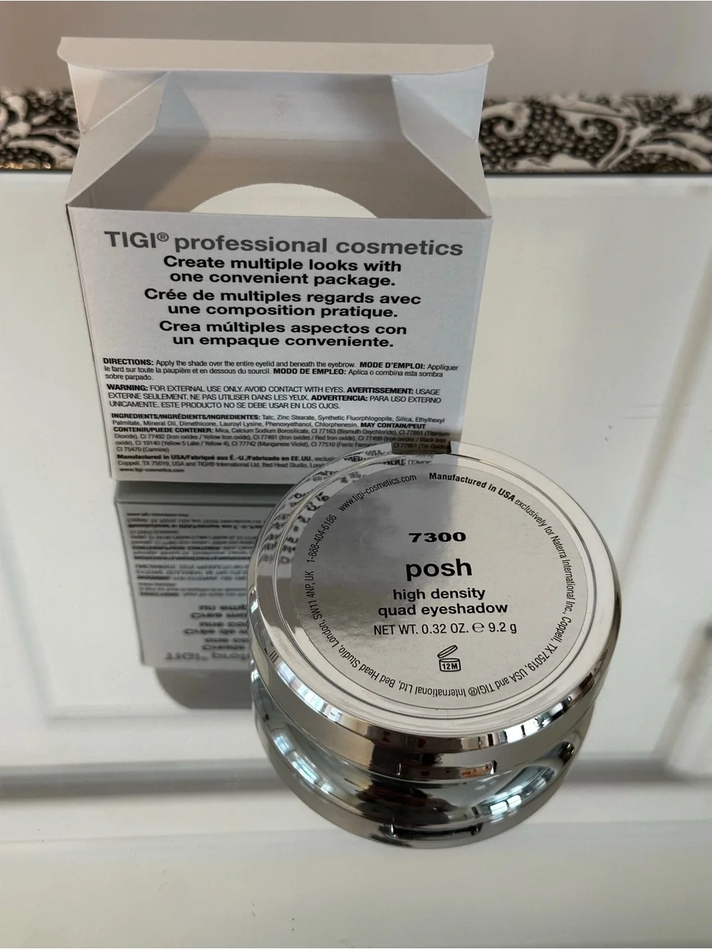 TIGI High Density Quad Eyeshadow - posh